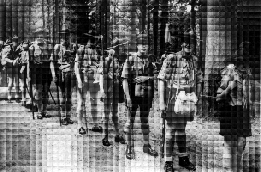 historisch foto scouts, jaren 60